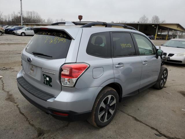 JF2SJAEC9JH532558 - 2018 SUBARU FORESTER 2.5I PREMIUM GRAY photo 3