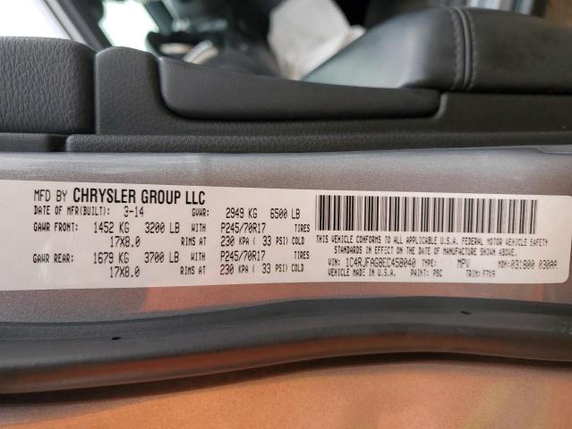 1C4RJFAG8EC458040 - 2014 JEEP GRAND CHER LAREDO 银色 照片 13