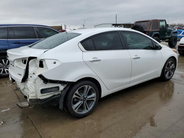 KNAFX4A87E5102646 - 2014 KIA FORTE EX WHITE photo 3