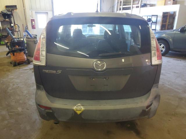 JM1CR2W34A0384284 - 2010 MAZDA 5 GRAY photo 6