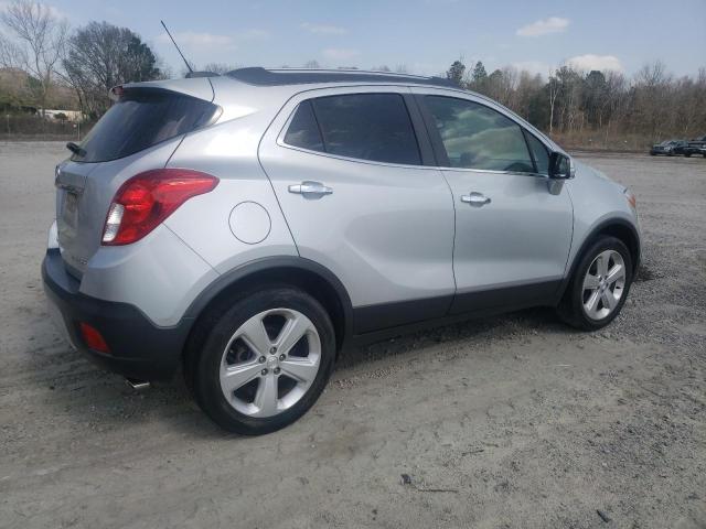 KL4CJASB2FB050419 - 2015 BUICK ENCORE SILVER photo 3