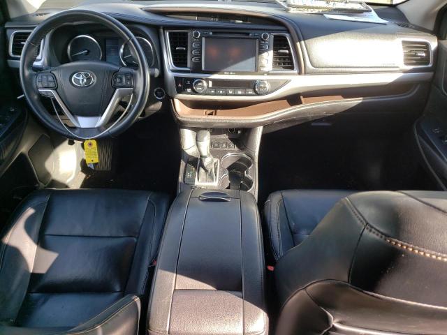 5TDJKRFHXFS145357 - 2015 TOYOTA HIGHLANDER XLE GRAY photo 8