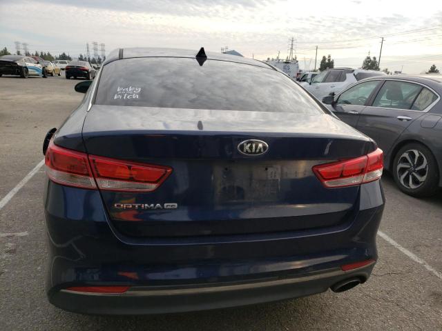 5XXGT4L32JG194453 - 2018 KIA OPTIMA LX BLUE photo 6