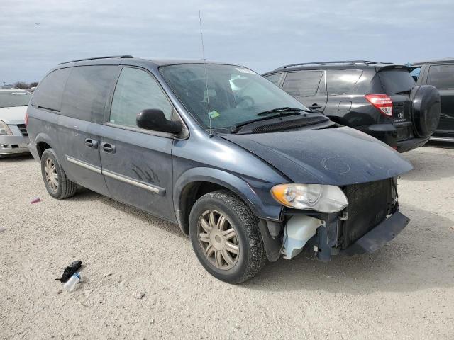 2A4GP54L17R311152 - 2007 CHRYSLER TOWN & COU TOURING ლურჯი ფოტო 4