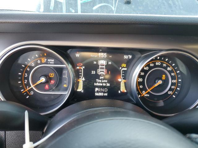 1C4HJXDG5LW241571 - 2020 JEEP WRANGLER U SPORT ნაცრისფერი ფოტო 9