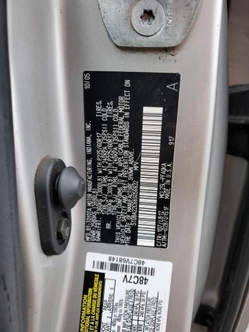 5TDBA22C66S056832 - 2006 TOYOTA SIENNA XLE SILVER photo 13