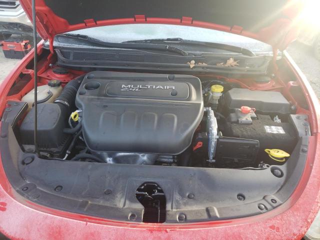 1C3CDFEBXGD625480 - 2016 DODGE DART GT RED photo 11