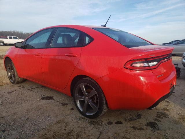 1C3CDFEBXGD625480 - 2016 DODGE DART GT RED photo 2