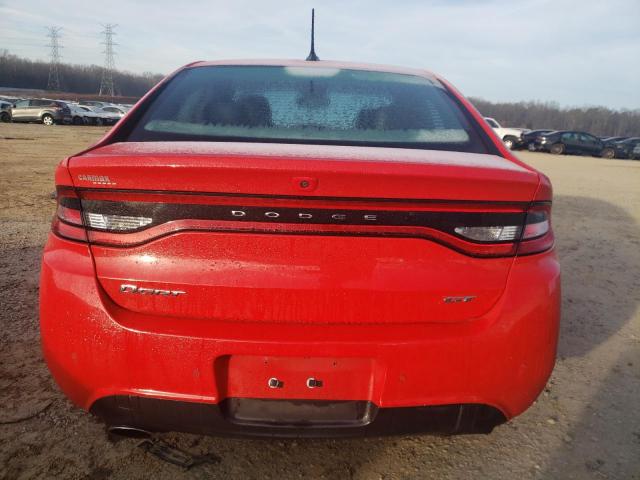 1C3CDFEBXGD625480 - 2016 DODGE DART GT RED photo 6