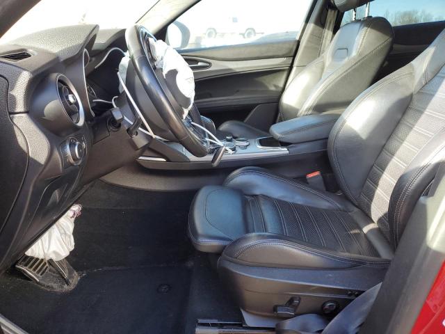 ZASPAKBN6L7C77013 - 2020 ALFA ROMEO STELVIO TI 红色 照片 7