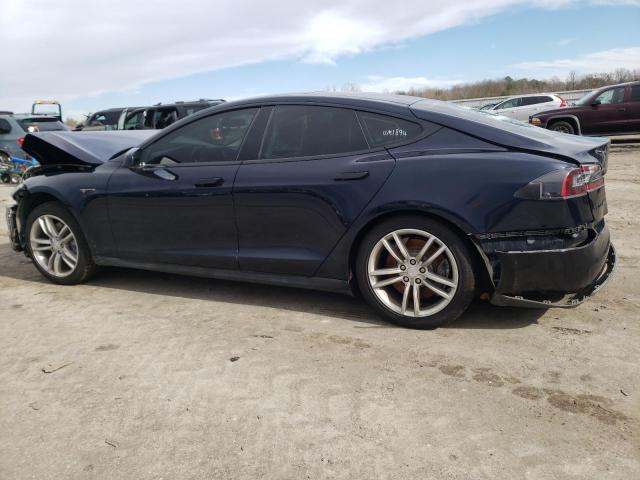 5YJSA1AG7DFP08308 - 2013 TESLA MODEL S Կապույտ լուսանկար 2