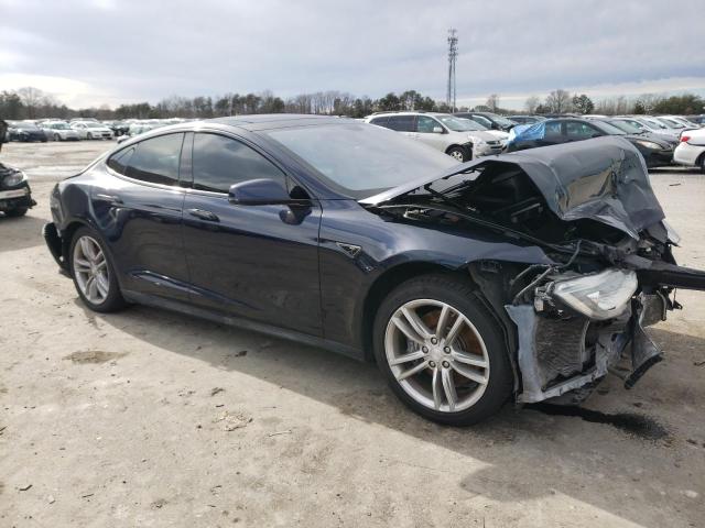 5YJSA1AG7DFP08308 - 2013 TESLA MODEL S Կապույտ լուսանկար 4