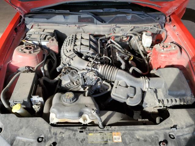 1ZVBP8AMXC5228211 - 2012 FORD MUSTANG RED photo 11