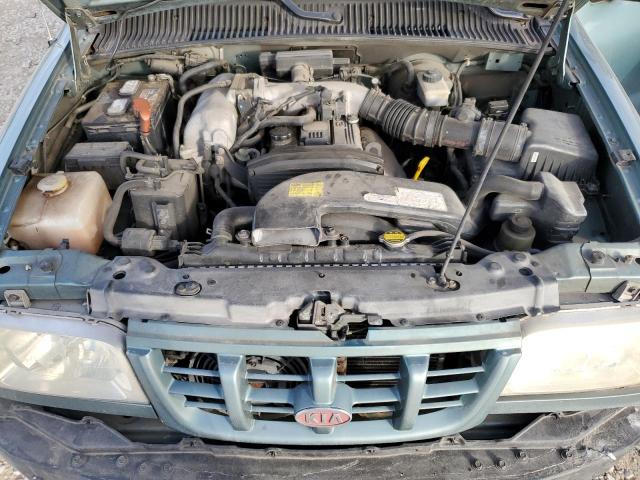 KNDJB7233Y5663852 - 2000 KIA SPORTAGE GREEN photo 12