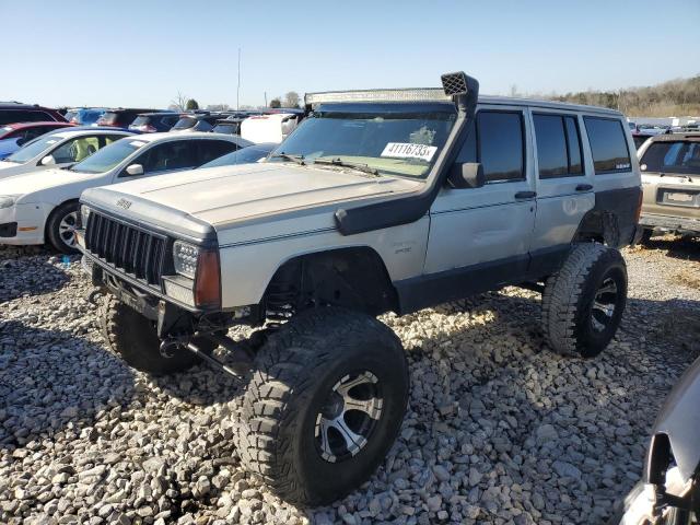 1J4FJ28SXTL171649 - 1996 JEEP CHEROKEE SE BEIGE photo 1