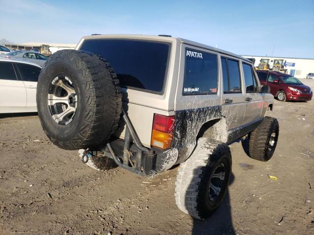 1J4FJ28SXTL171649 - 1996 JEEP CHEROKEE SE BEIGE photo 3