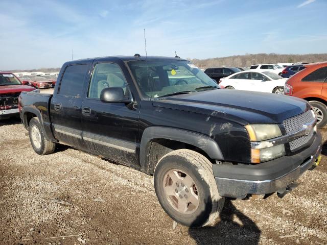 2GCEK13T551230835 - 2005 CHEVROLET SILVERADO K1500 BLACK photo 4