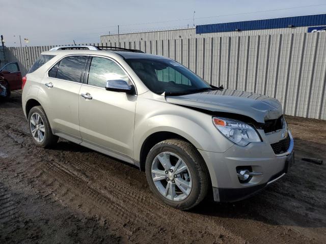 2GNFLHE31E6375663 - 2014 CHEVROLET EQUINOX LTZ SILVER photo 4