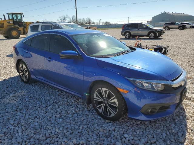 2HGFC1F70GH659957 - 2016 HONDA CIVIC EXL BLUE photo 4