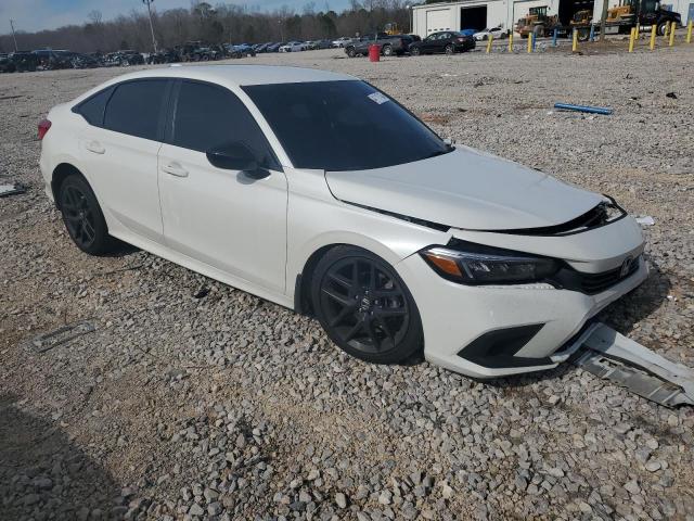 2HGFE2F50NH599268 - 2022 HONDA CIVIC SPORT WHITE photo 4