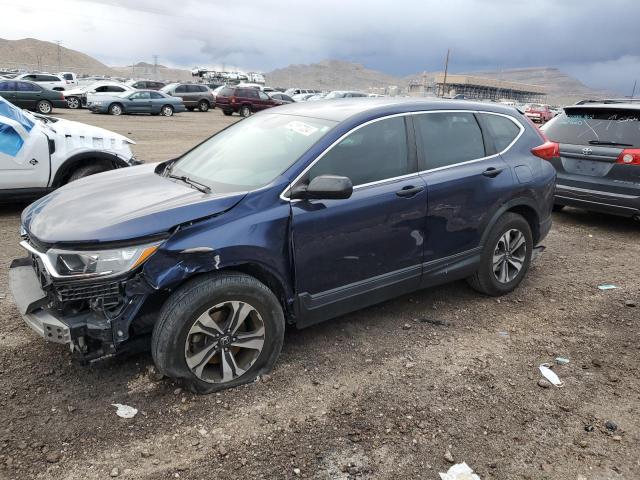 5J6RW5H37KL002518 - 2019 HONDA CR-V LX BLUE photo 1