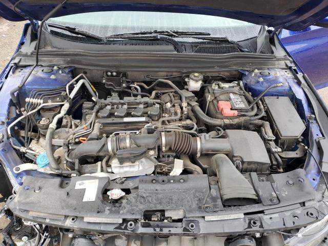 1HGCV1F32LA101465 - 2020 HONDA ACCORD SPORT BLUE photo 11