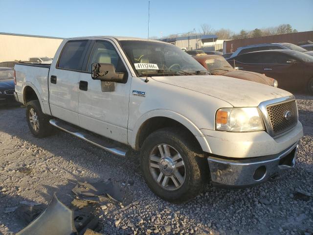 1FTPW14VX7FA82173 - 2007 FORD F150 SUPERCREW WHITE photo 4