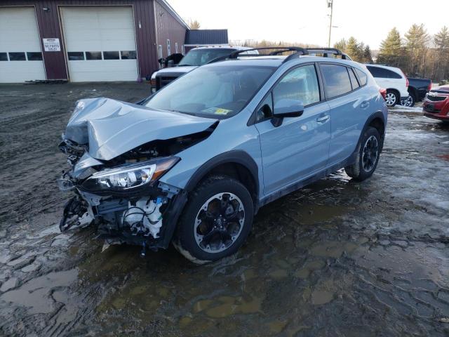 JF2GTAEC6NH274621 - 2022 SUBARU CROSSTREK PREMIUM 蓝色 照片 1