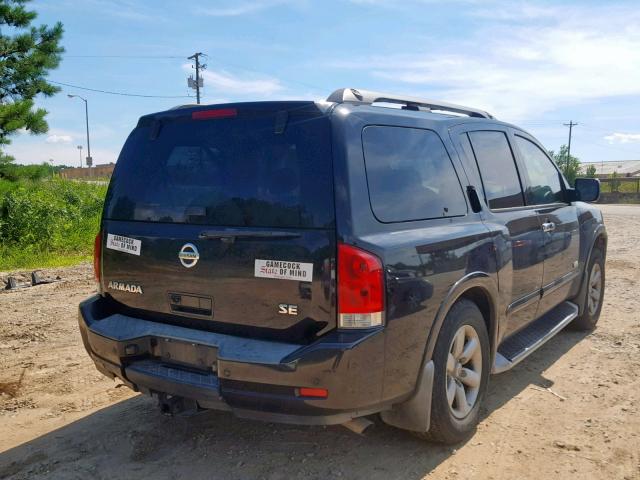 5N1AA08D38N623809 - 2008 NISSAN ARMADA SE  photo 4