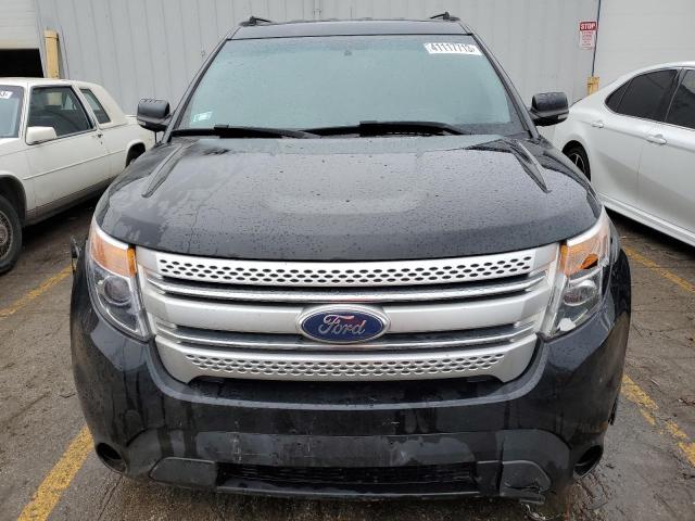 1FMHK8D83CGA83409 - 2012 FORD EXPLORER XLT BLACK photo 5