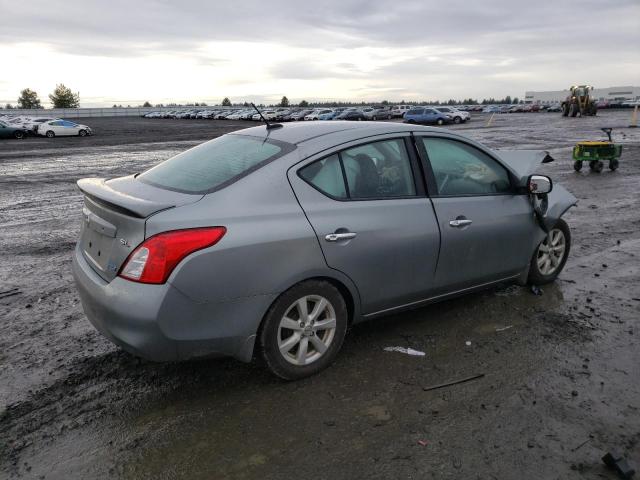 3N1CN7AP1DL891494 - 2013 NISSAN VERSA S SILVER photo 3