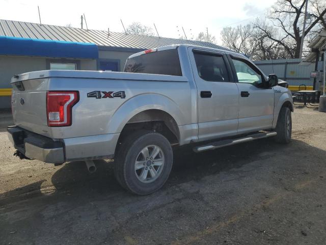 1FTEW1EF5FFA73233 - 2015 FORD F150 SUPERCREW SILVER photo 3