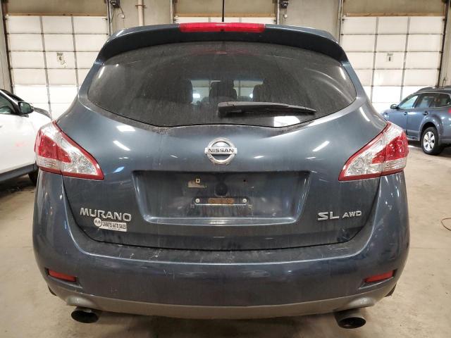 JN8AZ1MW4EW531094 - 2014 NISSAN MURANO S BLUE photo 6