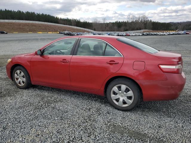 4T1BE46K48U262632 - 2008 TOYOTA CAMRY CE RED photo 2