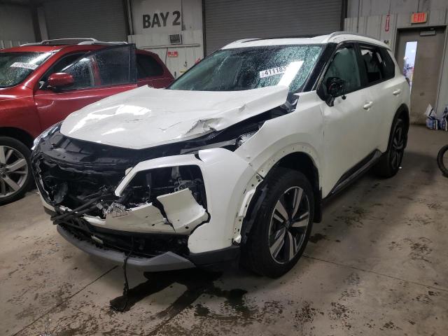 5N1AT3CB5MC712109 - 2021 NISSAN ROGUE SL WHITE photo 1