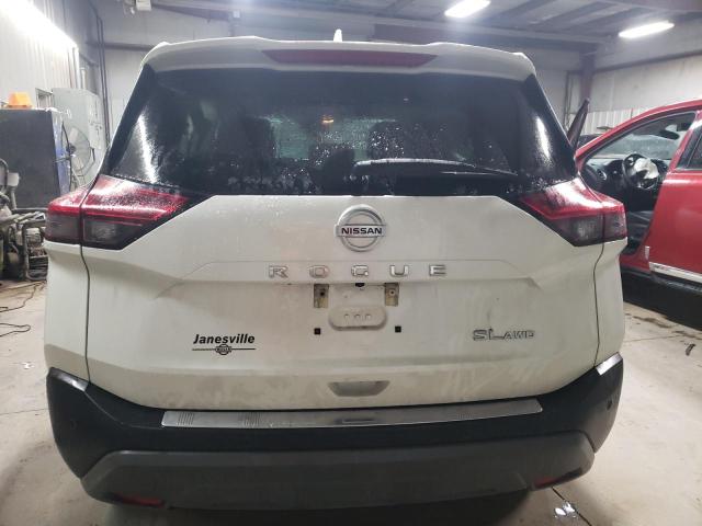 5N1AT3CB5MC712109 - 2021 NISSAN ROGUE SL WHITE photo 6