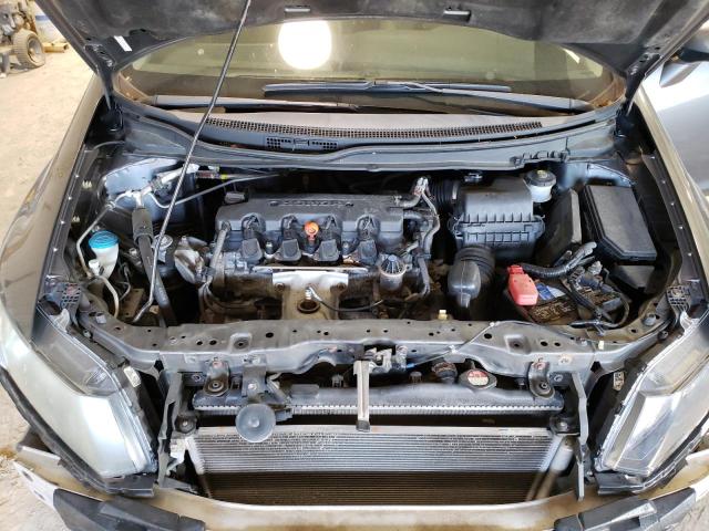 19XFB2F96DE207964 - 2013 HONDA CIVIC EXL ნაცრისფერი ფოტო 11