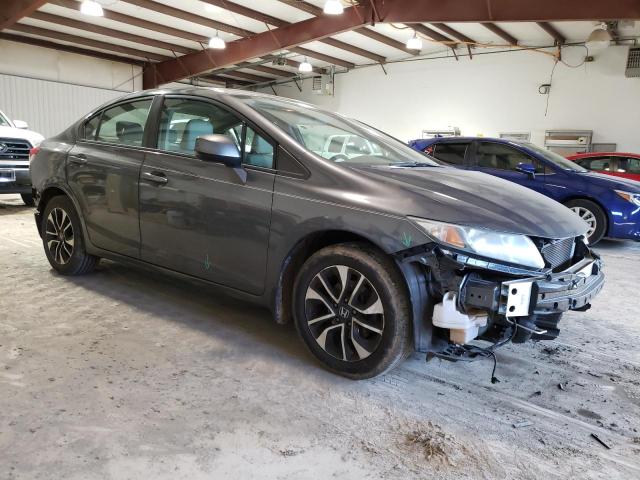 19XFB2F96DE207964 - 2013 HONDA CIVIC EXL GRAY photo 4