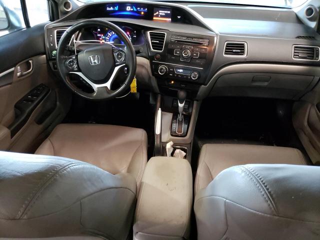 19XFB2F96DE207964 - 2013 HONDA CIVIC EXL ნაცრისფერი ფოტო 8