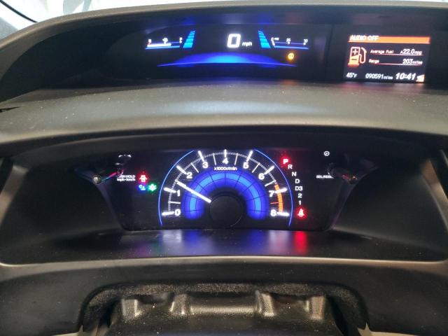 19XFB2F96DE207964 - 2013 HONDA CIVIC EXL ნაცრისფერი ფოტო 9