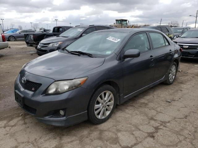 2T1BU4EEXAC451260 - 2010 TOYOTA COROLLA BASE GRAY photo 1