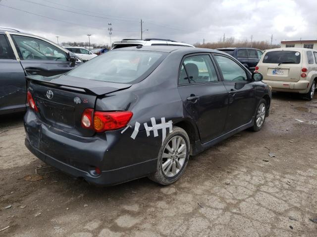 2T1BU4EEXAC451260 - 2010 TOYOTA COROLLA BASE GRAY photo 3