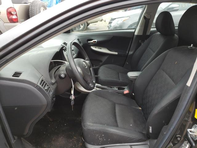 2T1BU4EEXAC451260 - 2010 TOYOTA COROLLA BASE GRAY photo 7