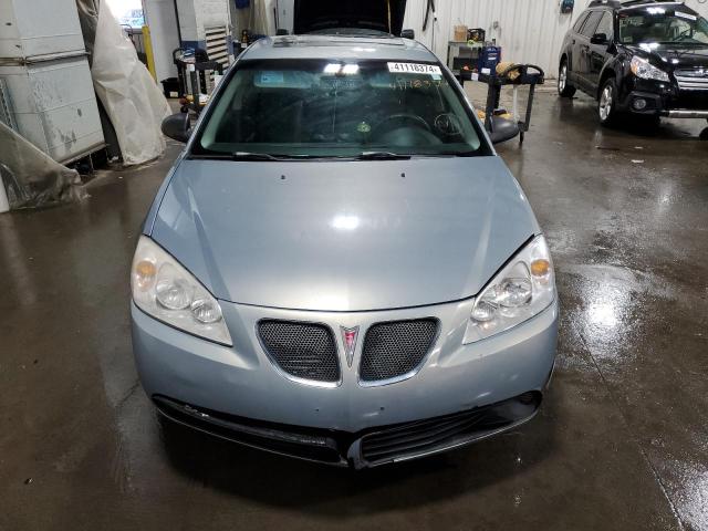 1G2ZG58B974231640 - 2007 PONTIAC G6 BASE BLUE photo 5