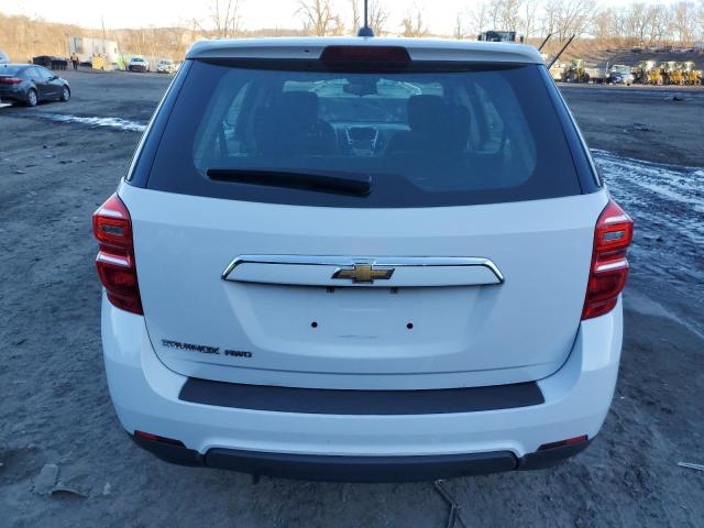 2GNFLEEK4H6232233 - 2017 CHEVROLET EQUINOX LS WHITE photo 6