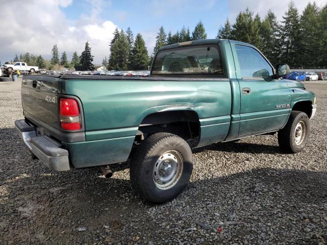 1B7HF16Z71S722858 - 2001 DODGE RAM 1500 GREEN photo 3