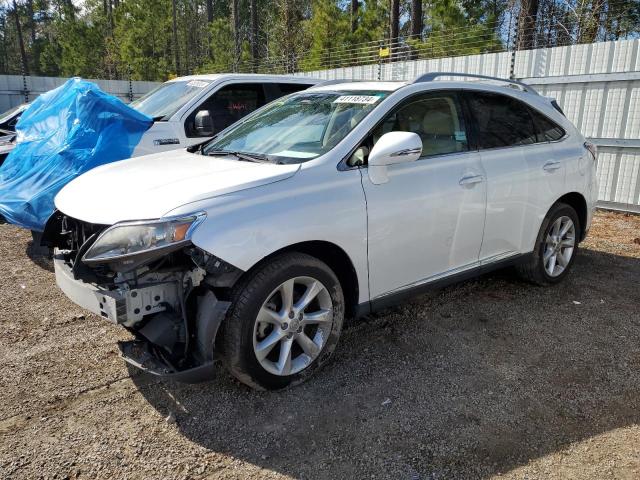 JTJZK1BA3A2408380 - 2010 LEXUS RX 350 WHITE photo 1