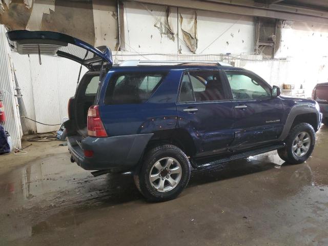 JTEBT14R238001909 - 2003 TOYOTA 4RUNNER SR5 BLUE photo 3