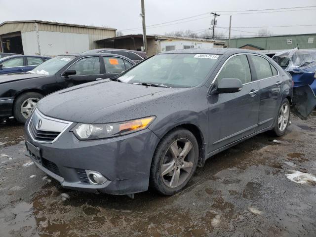 JH4CU2F65EC002856 - 2014 ACURA TSX TECH GRAY photo 1