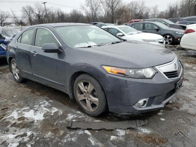 JH4CU2F65EC002856 - 2014 ACURA TSX TECH GRAY photo 4